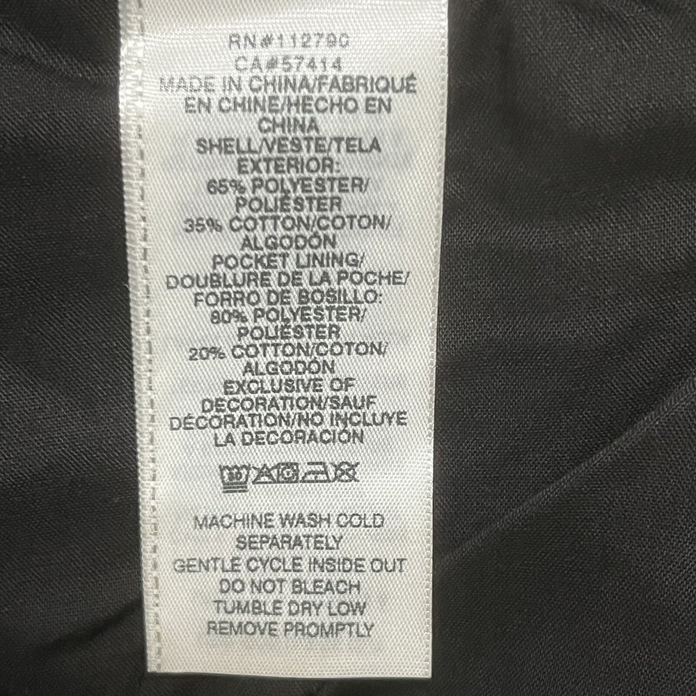 True Religion Brand Jeans Cargo Pants‎ Jet Black Men Size 34X32 New - Picture 15 of 16